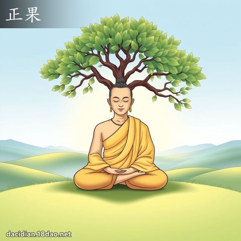 正果 - 国语大辞典配图