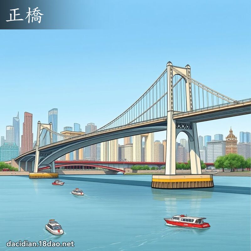 正橋 - 國語大辭典配圖