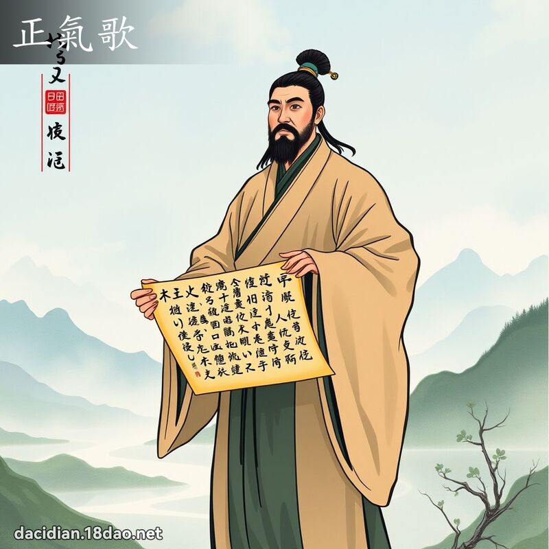 正气歌 - 国语大辞典配图