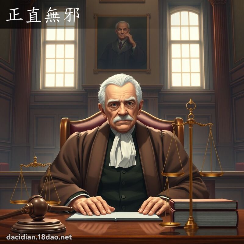正直無邪 - 國語大辭典配圖