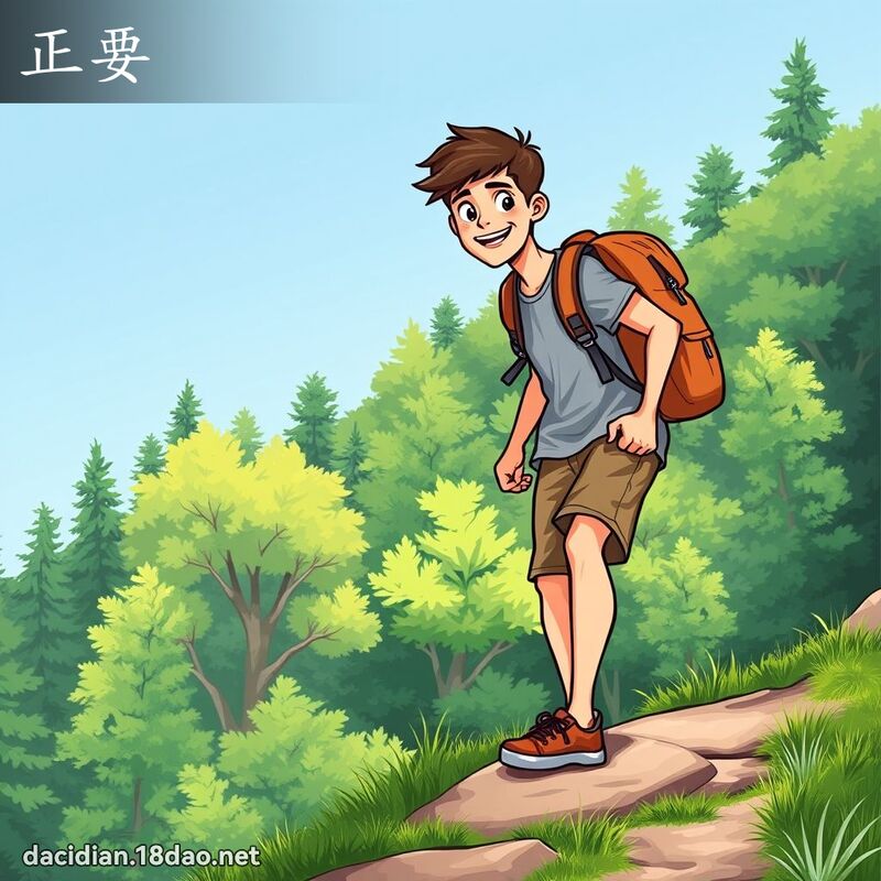 正要 - 國語大辭典配圖