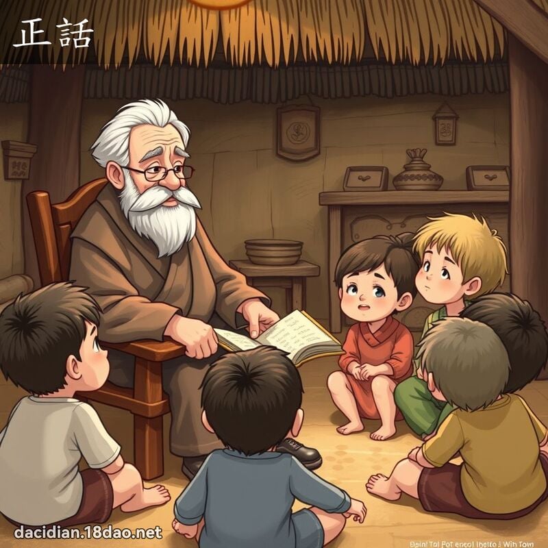 正話 - 國語大辭典配圖