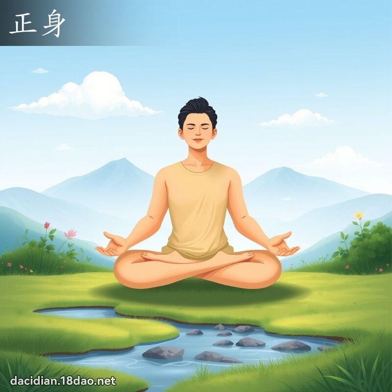 正身 - 國語大辭典配圖