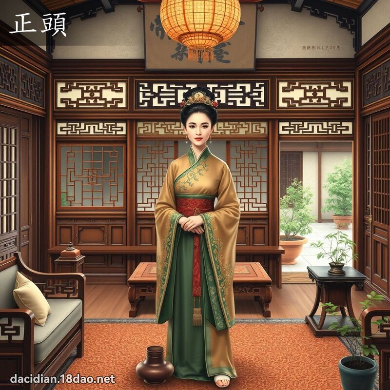 正頭 - 國語大辭典配圖