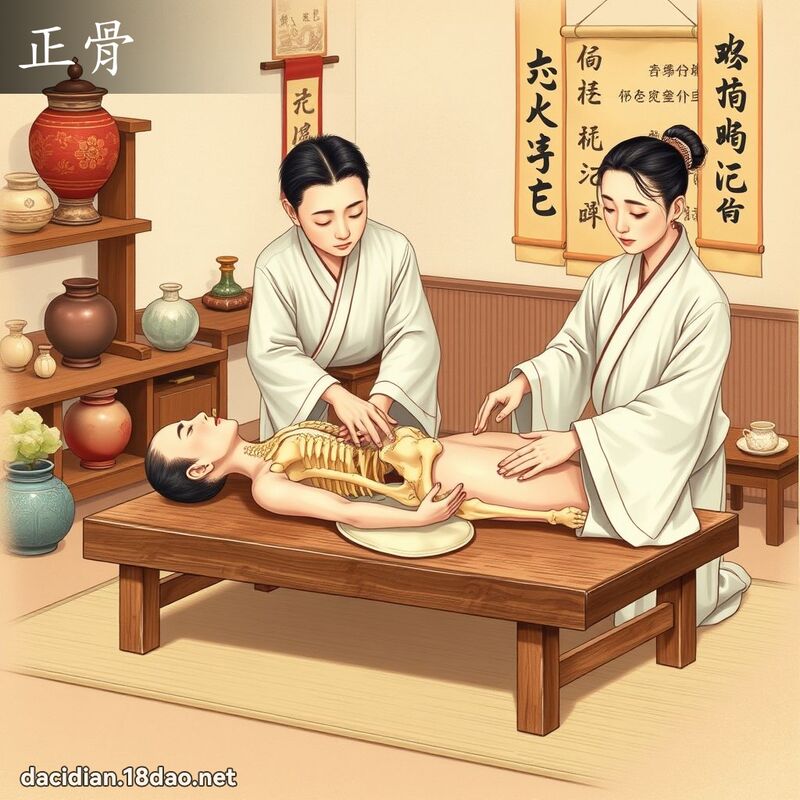 正骨 - 國語大辭典配圖