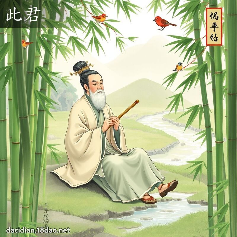 此君 - 国语大辞典配图
