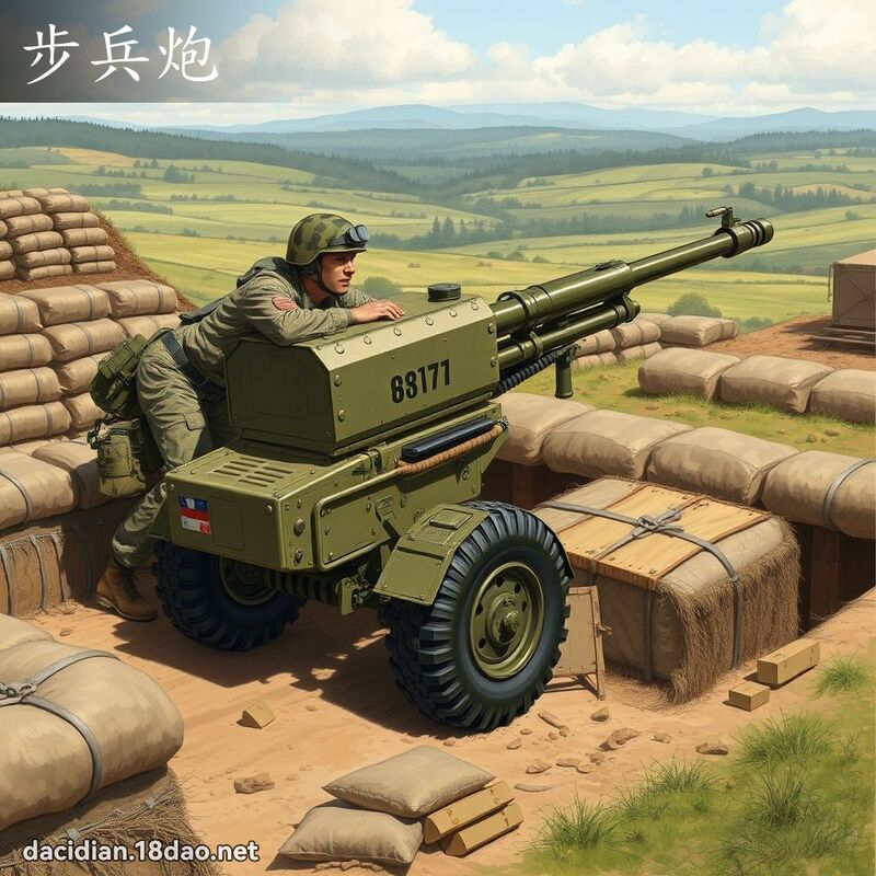 步兵炮 - 國語大辭典配圖