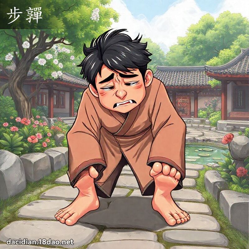 步嚲 - 國語大辭典配圖