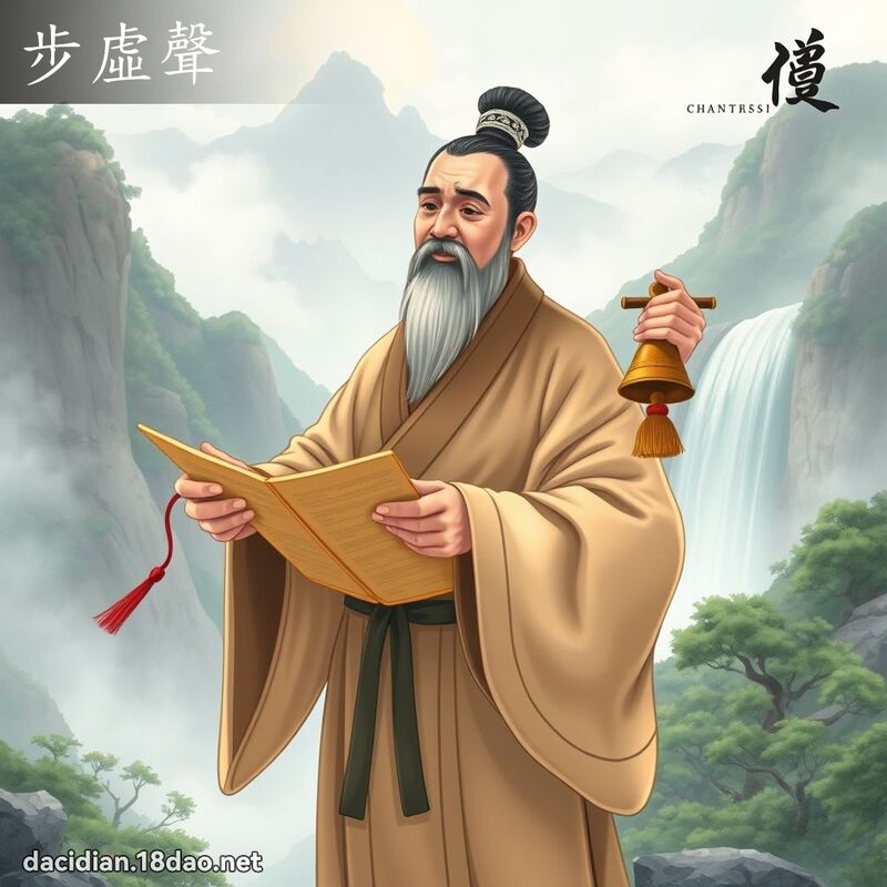 步虛聲 - 國語大辭典配圖