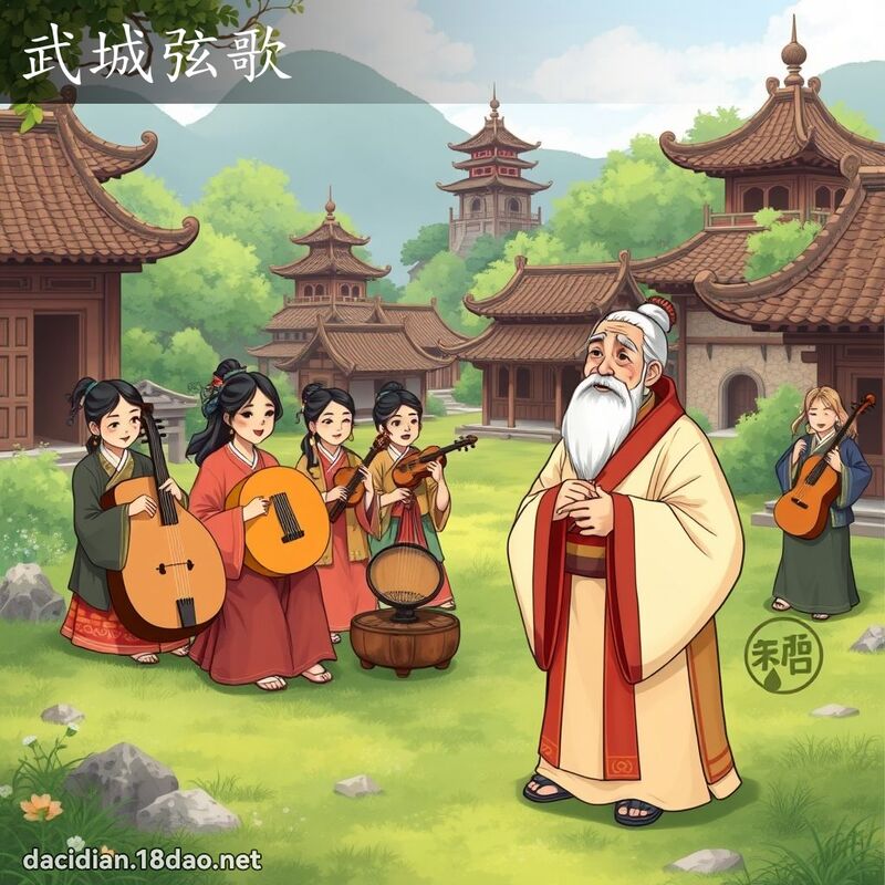 武城弦歌 - 國語大辭典配圖