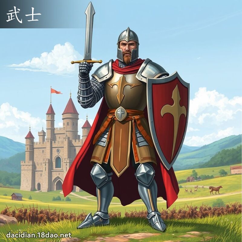 武士 - 國語大辭典配圖