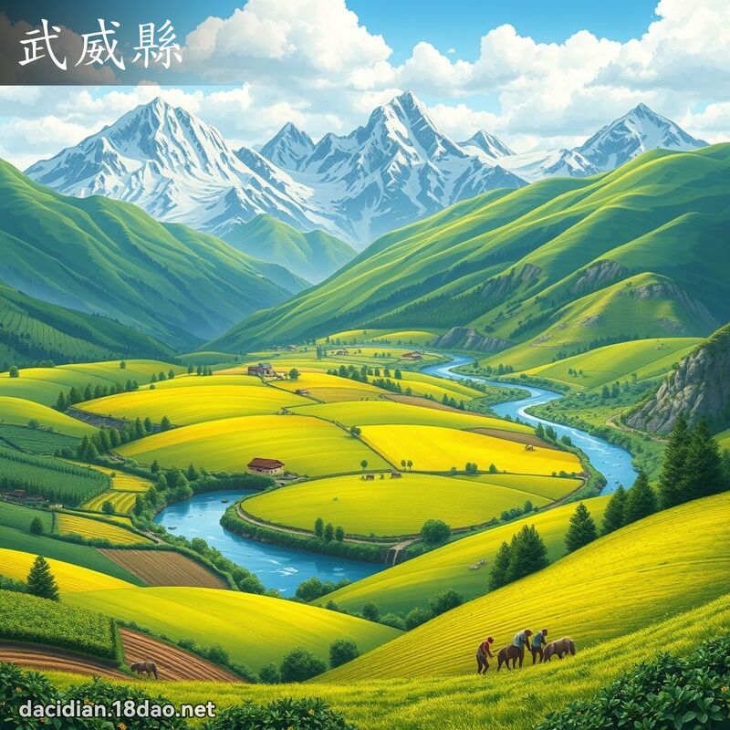 武威縣 - 國語大辭典配圖