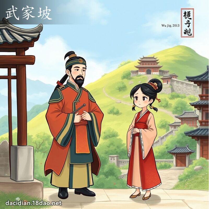 武家坡 - 國語大辭典配圖