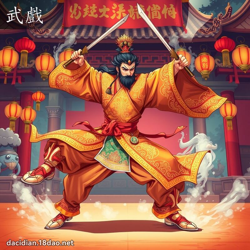 武戲 - 國語大辭典配圖