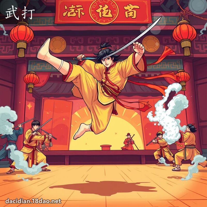 武打 - 国语大辞典配图