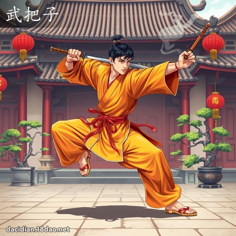 武把子 - 國語大辭典配圖