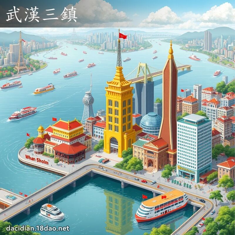 武漢三鎮 - 國語大辭典配圖