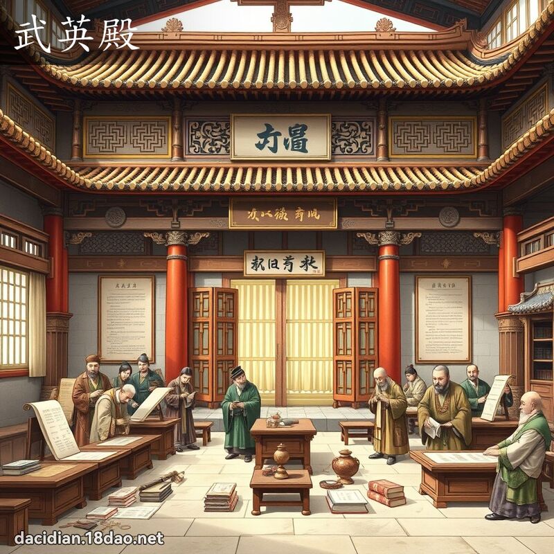 武英殿 - 國語大辭典配圖