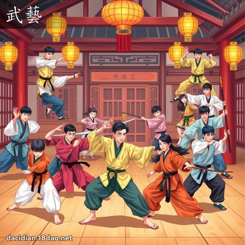 武藝 - 國語大辭典配圖