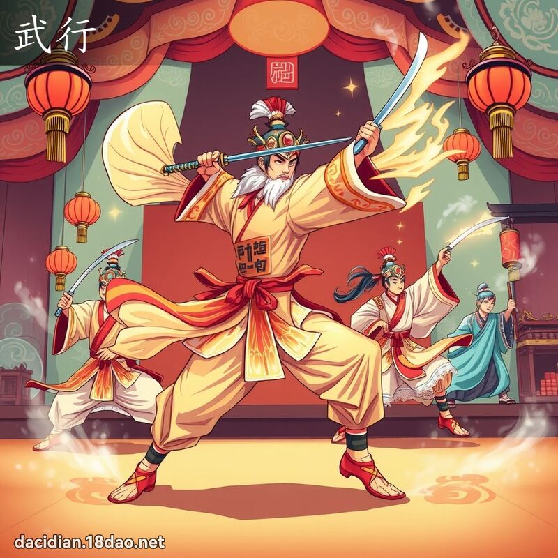 武行 - 國語大辭典配圖