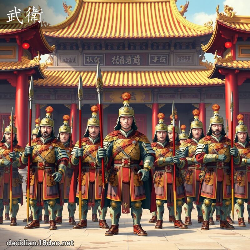 武衛 - 國語大辭典配圖