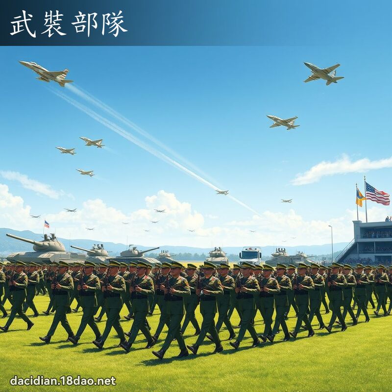 武裝部隊 - 國語大辭典配圖