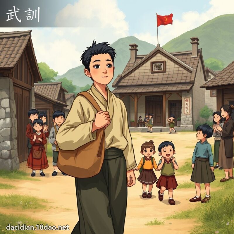 武訓 - 國語大辭典配圖
