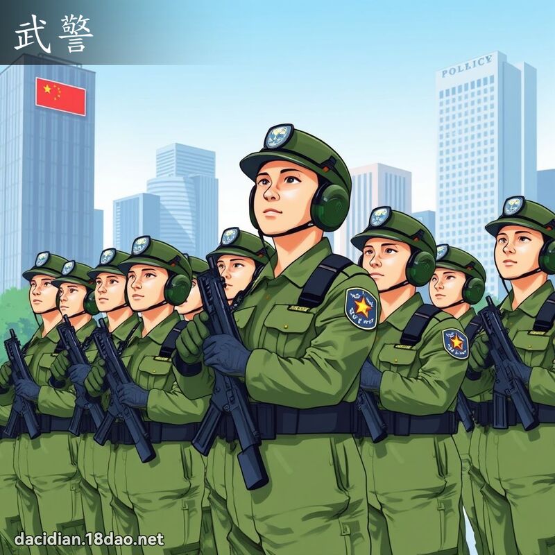 武警 - 國語大辭典配圖