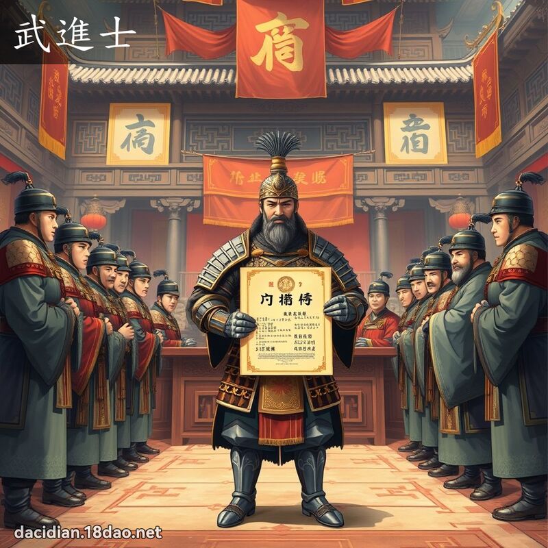 武進士 - 國語大辭典配圖
