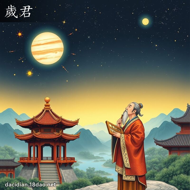 岁君 - 国语大辞典配图