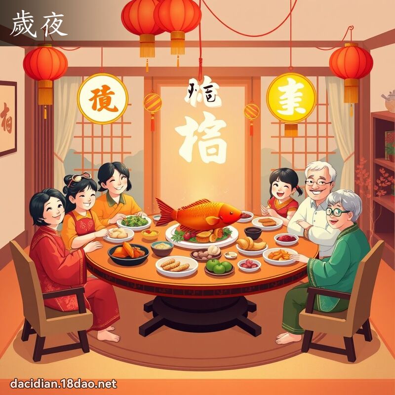 歲夜 - 國語大辭典配圖
