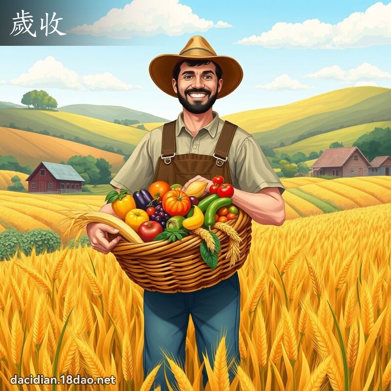 岁收 - 国语大辞典配图