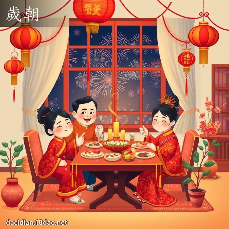歲朝 - 國語大辭典配圖