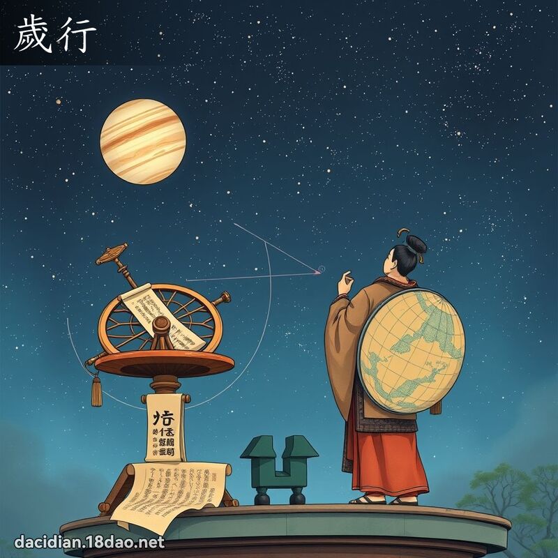 歲行 - 國語大辭典配圖
