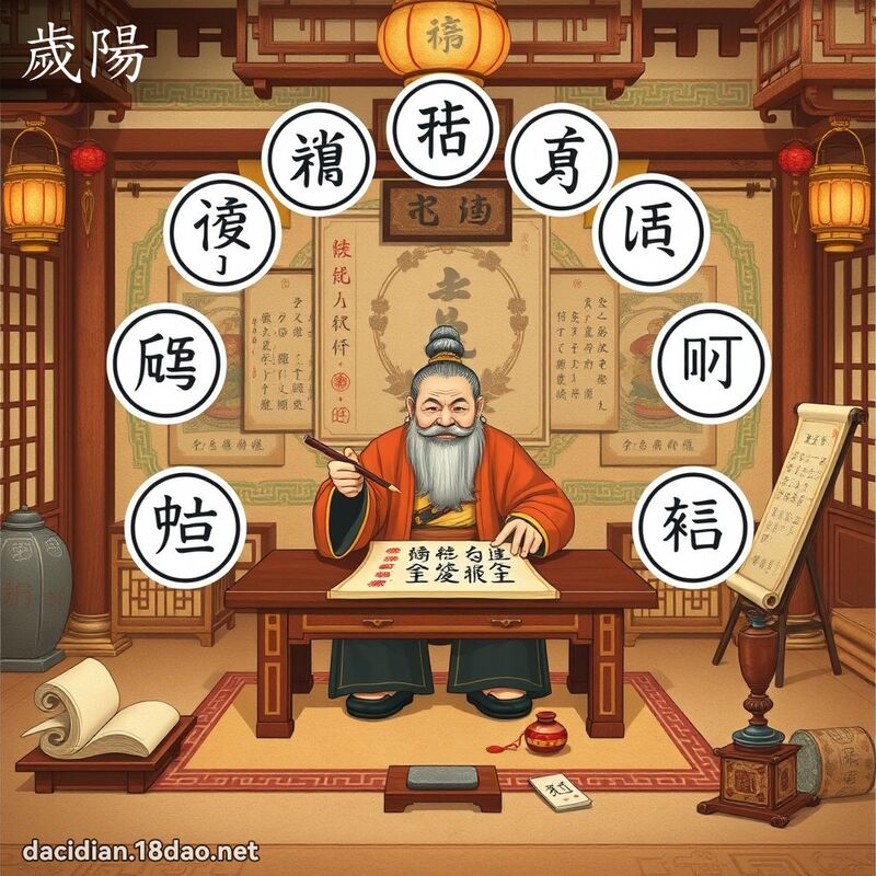 歲陽 - 國語大辭典配圖