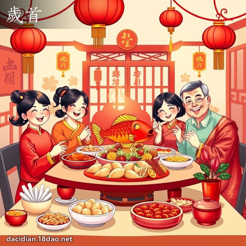 歲首 - 國語大辭典配圖