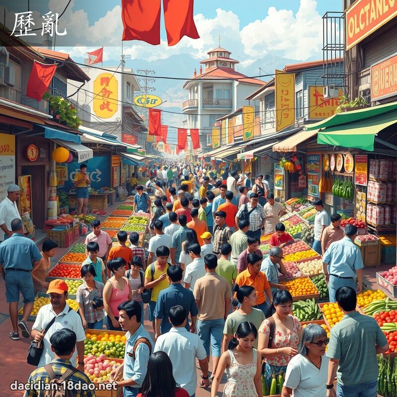 歷乱 - 国语大辞典配图