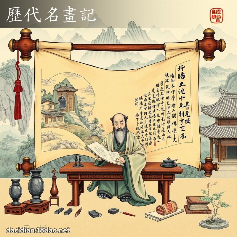 歷代名画记 - 国语大辞典配图