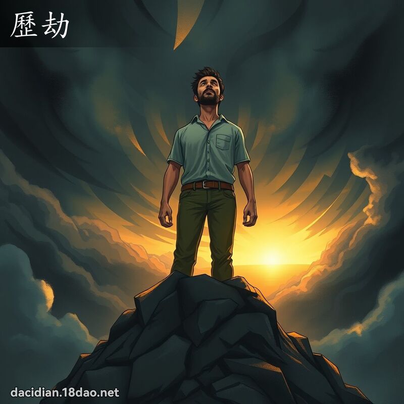 歷劫 - 国语大辞典配图