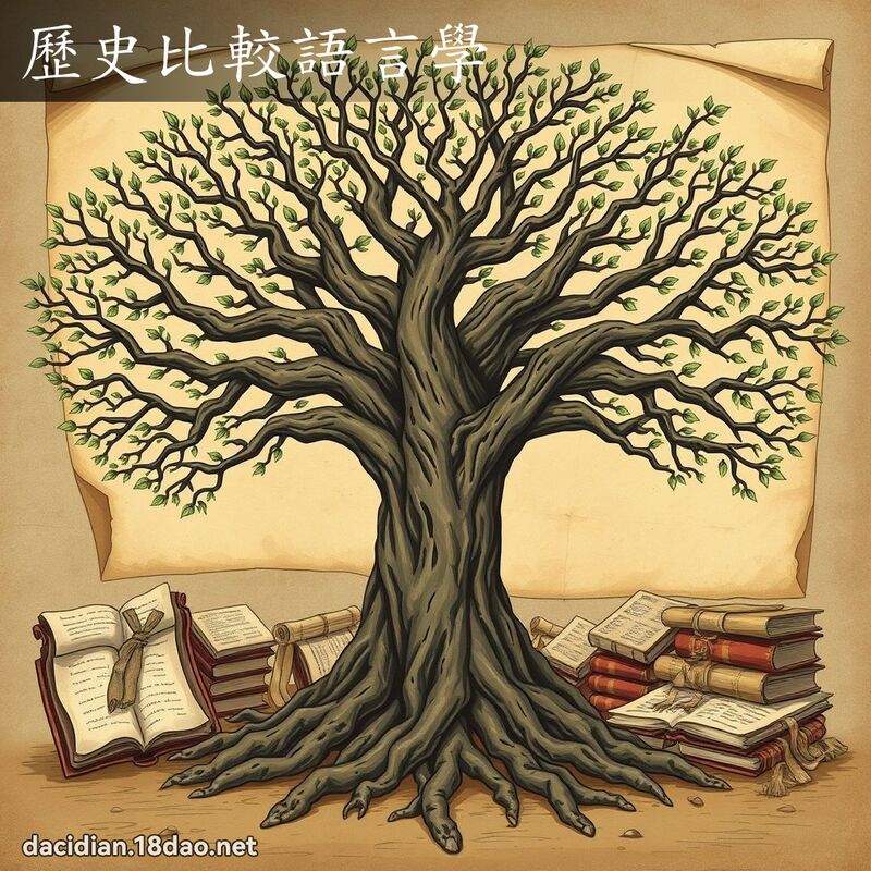 歷史比較語言學 - 國語大辭典配圖