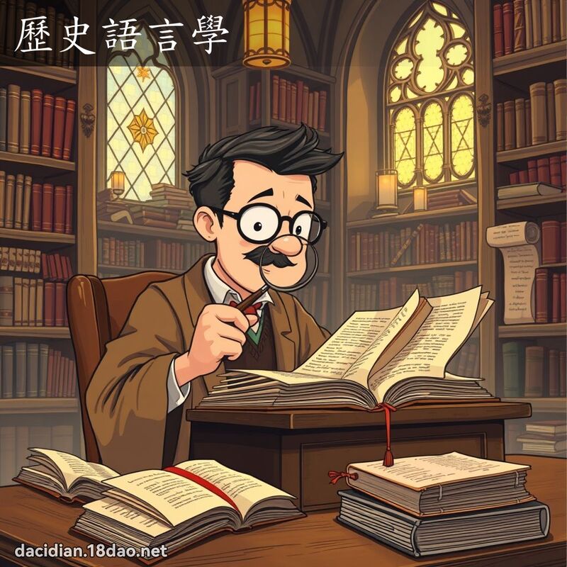 歷史語言學 - 國語大辭典配圖