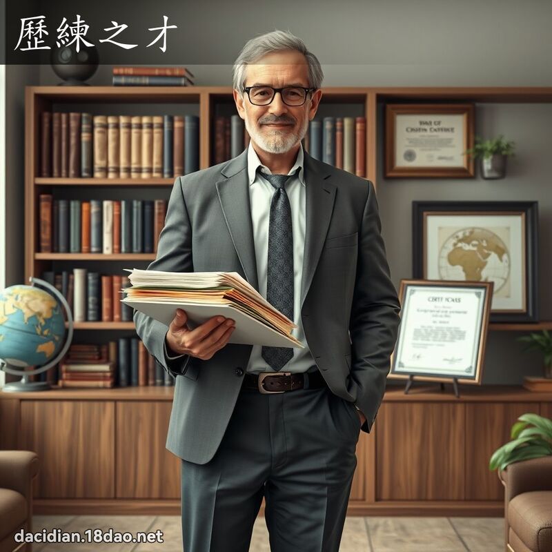 歷練之才 - 國語大辭典配圖