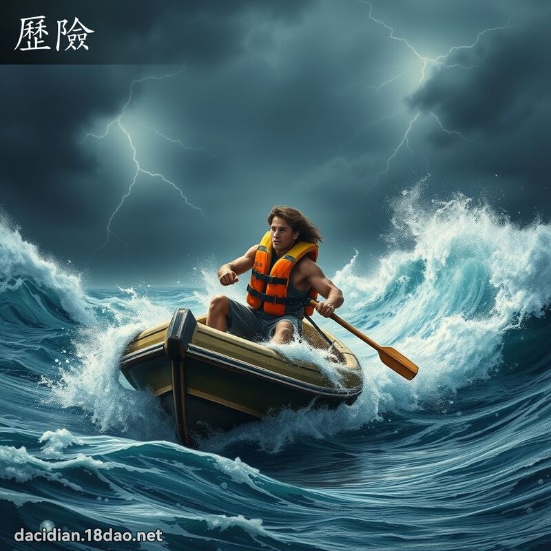 歷險 - 國語大辭典配圖