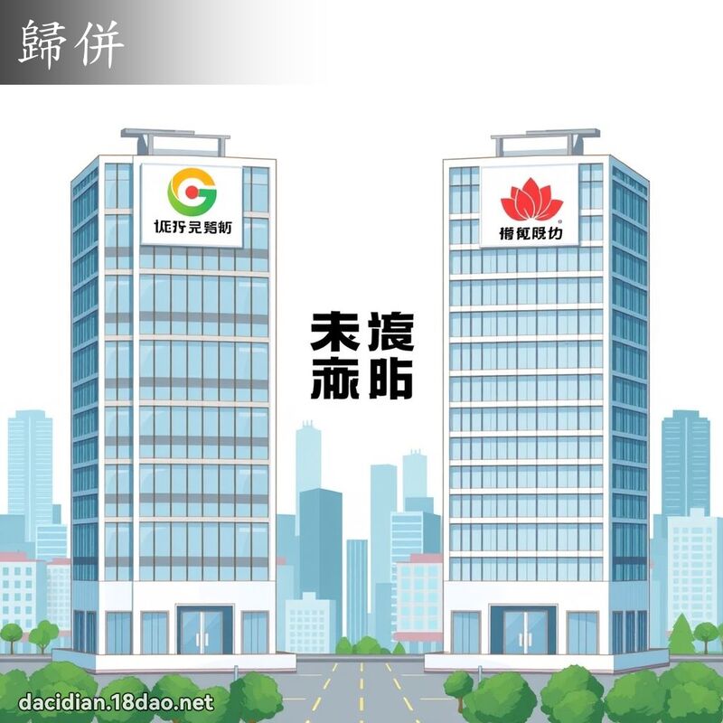 歸併 - 國語大辭典配圖