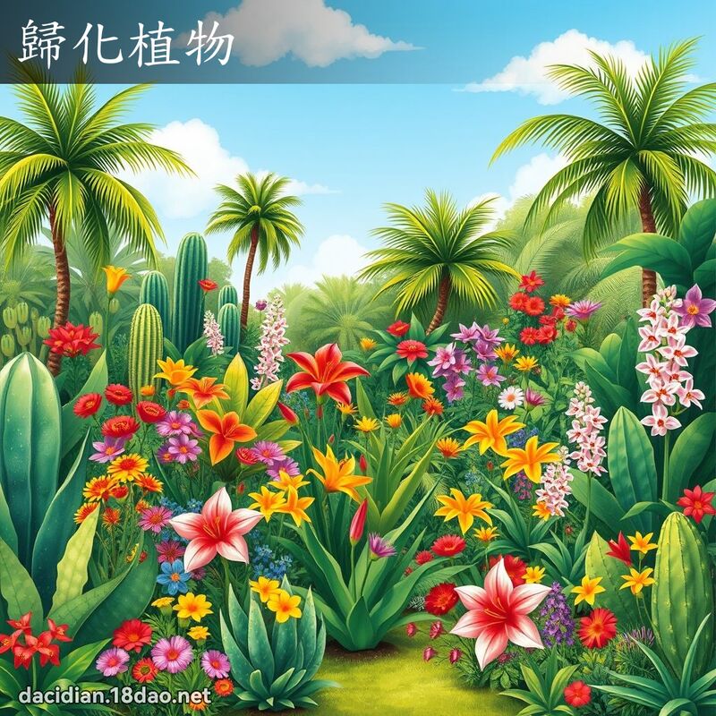 歸化植物 - 國語大辭典配圖