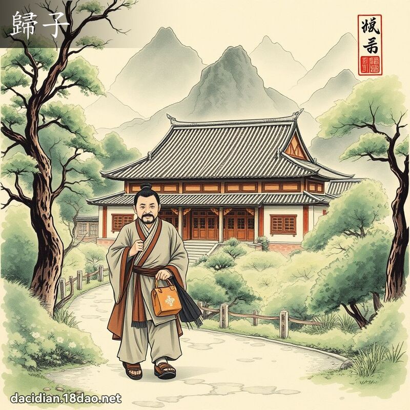 歸子 - 國語大辭典配圖