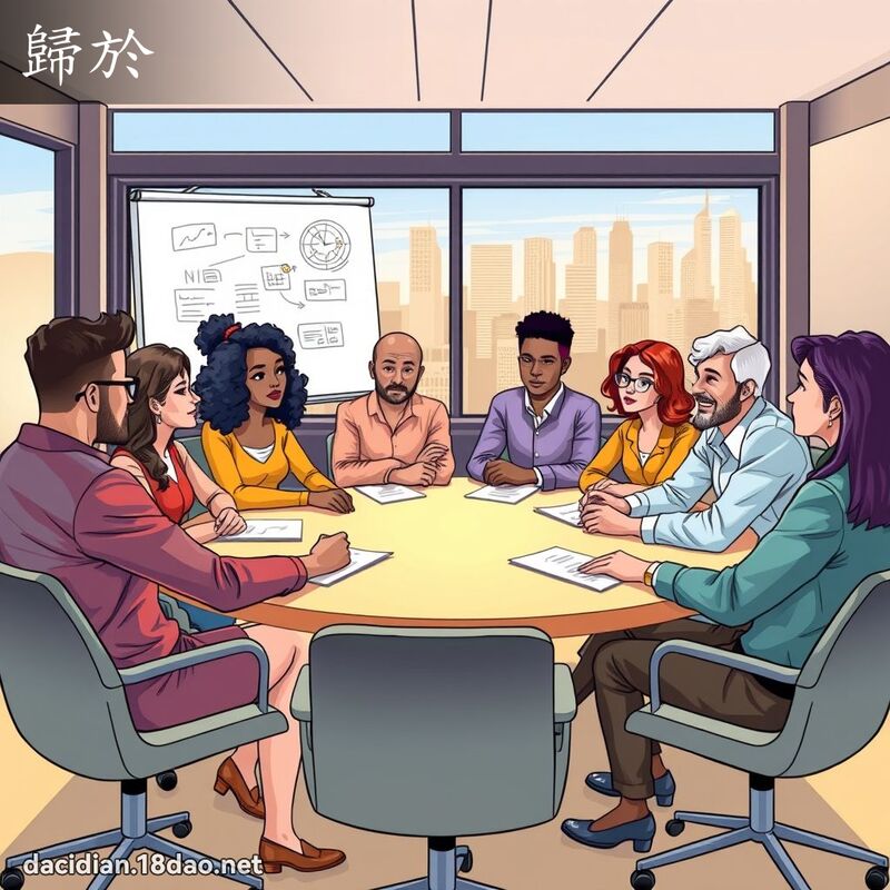 歸於 - 國語大辭典配圖