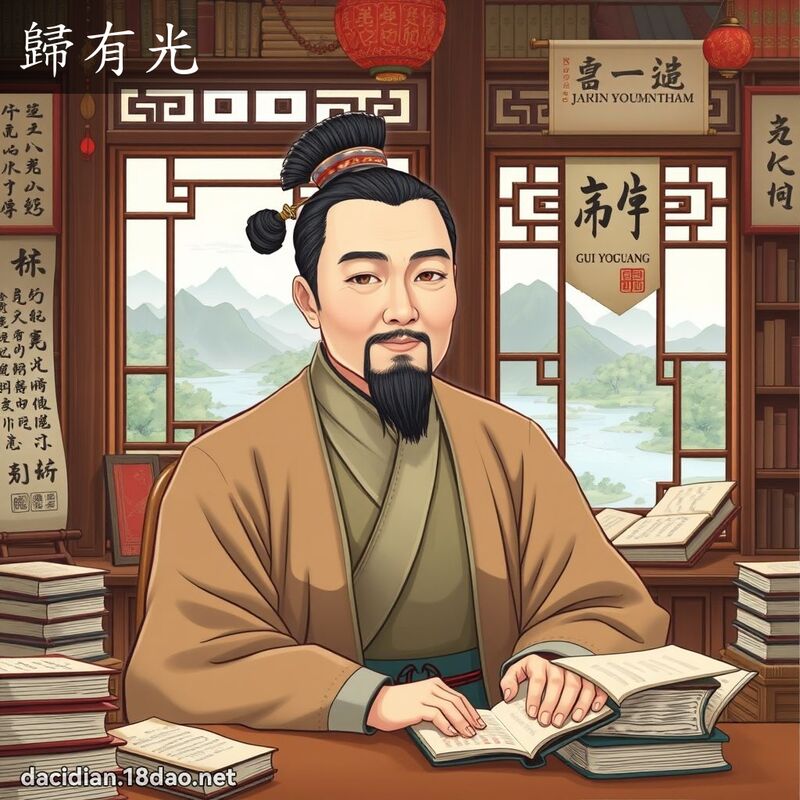 歸有光 - 國語大辭典配圖