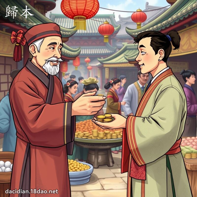 歸本 - 國語大辭典配圖