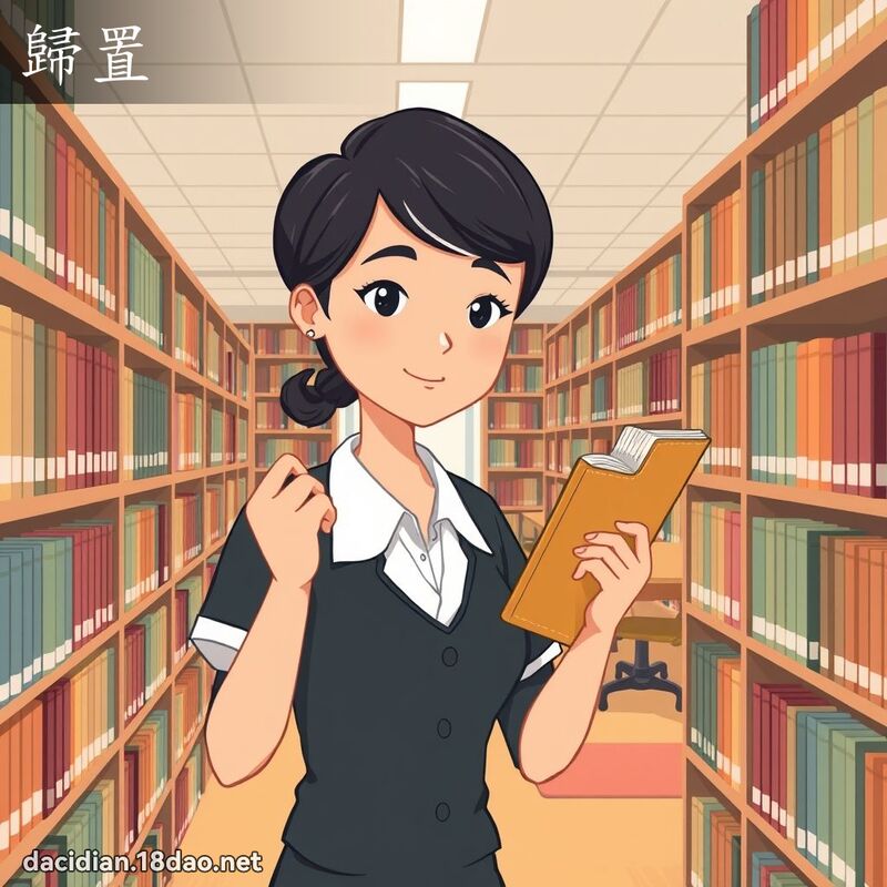 归置 - 国语大辞典配图